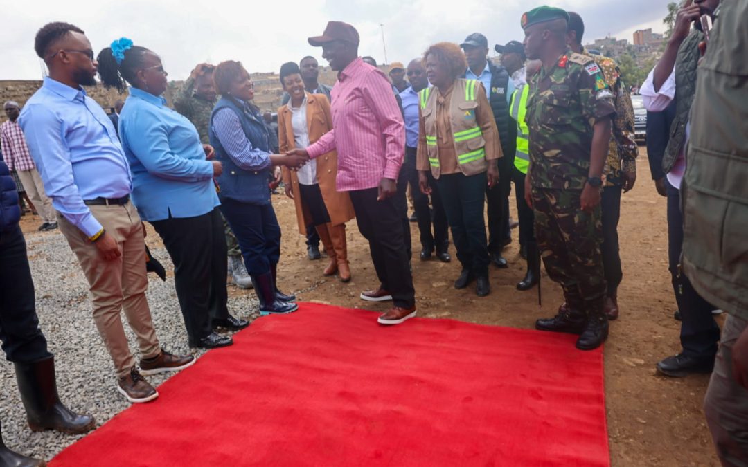 AMBASSADOR NAKHUMICHA WAFULA JOINS PRESIDENTIAL INSPECTION OF NAIROBI RIVERS REGENERATION PROGRAMME