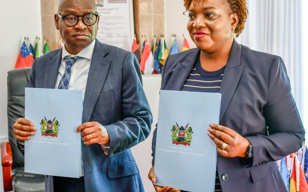 KENYA’S UN-HABITAT MISSION AFFIRMS STRATEGIC MANDATE THROUGH INTEGRATED M&E REPORT SIGNING
