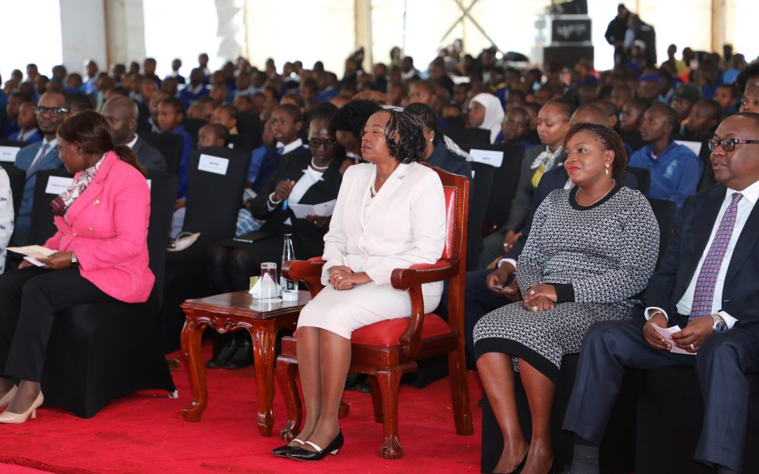 AMB. NAKHUMICHA WAFULA ACCOMPANIES HER EXCELLENCY, RACHEL RUTO, EGH ON HER OFFICIAL VISIT TO FARASI LANE PRIMARY SCHOOL