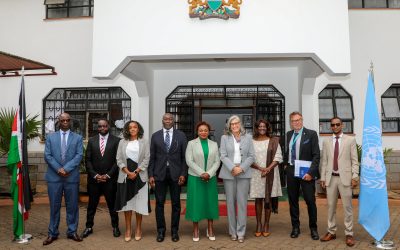 KENYA’S PERMANENT REPRESENTATIVE TO UN-HABITAT HOSTS EXECUTIVE DIRECTOR AHEAD OF GOLDEN JUBILEE CELEBRATIONS